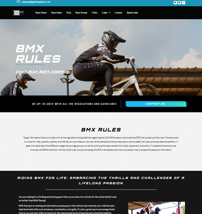 Gauteng Bmx